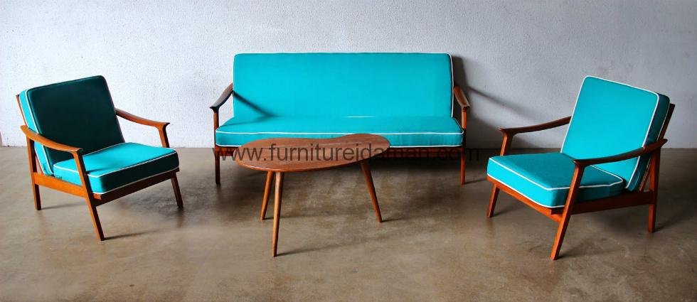 Set Kursi  Tamu Sofa  Vintage  Minimalis  Furniture Idaman 